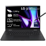 LG Gram Pro 2in1 16" Laptop, OLED-Touchscreen, 16GB RAM, Windows 11 Home, Convertible Notebook (40,6…