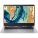 Acer Chromebook 314 (CB314-2H-K7E8) 128 GB eMMC / 4 GB - Notebook - silber Notebook (MediaTek)